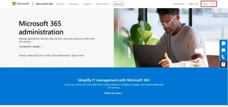 click-sign-in-735x345-1-735x345 كيفية الوصول إلى تسجيل الدخول إلى مركز إدارة Microsoft Teams