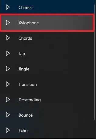 click-the-drop-down-next-to-music-icon-and-choose-315x455 كيفية ضبط الإنذارات في Windows 10