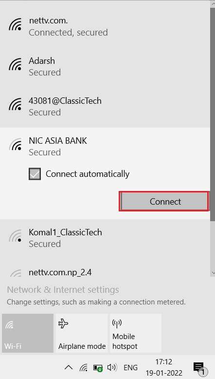 connect-to-different-wifi-network-windows-442x778 كيفية إلغاء الحظر على Omegle