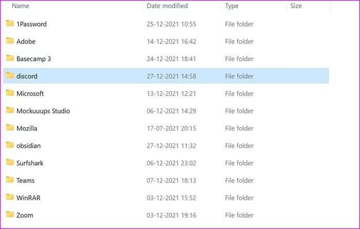 delete-discord-folderr_935adec67b324b146ff212ec4c69054f-700x447 أفضل 8 طرق لإصلاح شاشة Discord السوداء عند بدء التشغيل على Windows