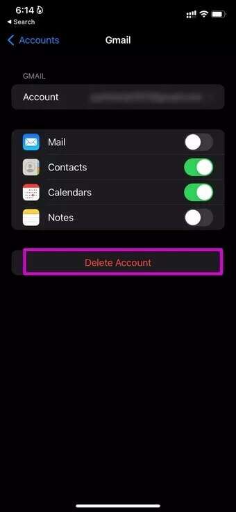 delete-mail-account-fix-mail-keeps-asking-for-password_7c4a12eb7455b3a1ce1ef1cadcf29289-340x736 أفضل 7 طرق لإصلاح استمرار البريد في طلب كلمة المرور على iPhone