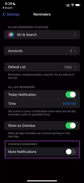 أفضل 10 طرق لإصلاح مشكلة عدم إرسال ​Apple Reminders للإشعارات - %categories