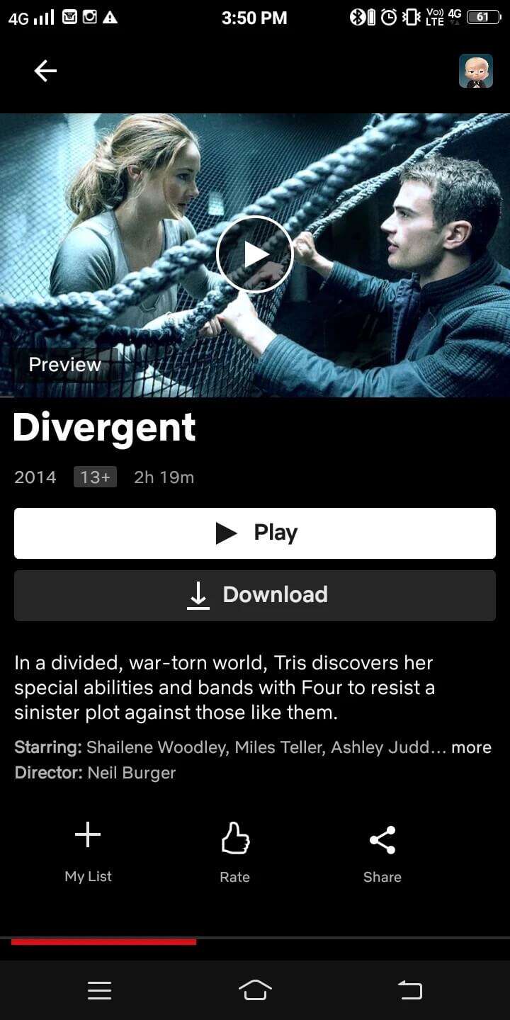 divergent-on-mobile-720x1440 Divergent على Netflix؟