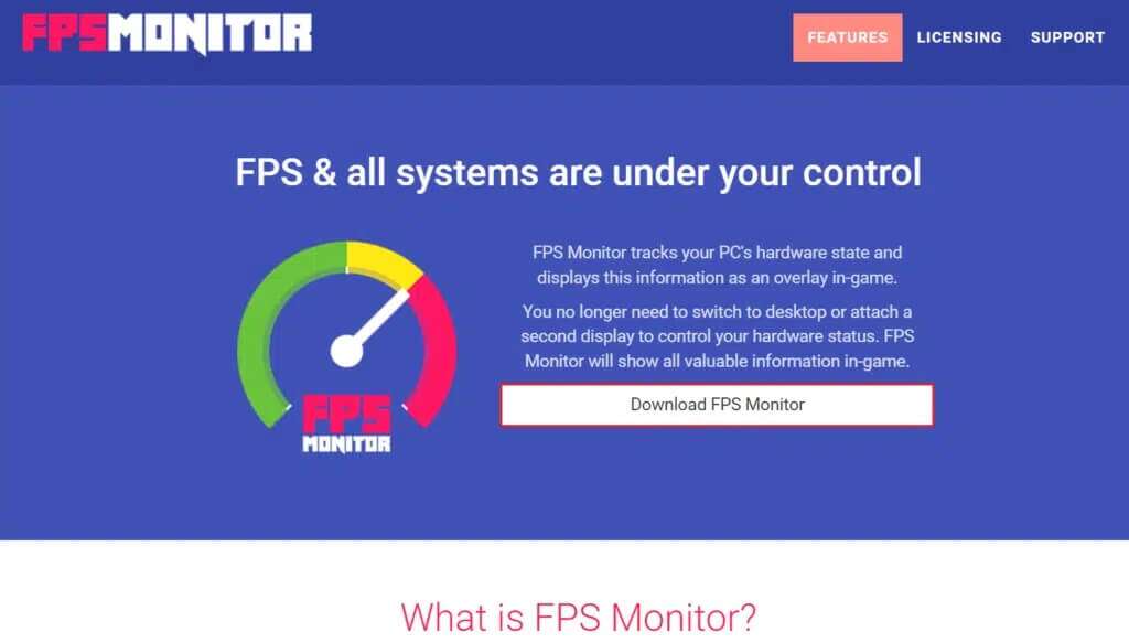 download-FPS-Monitor-from-official-website-1024x583-1-1024x583 أفضل 5 عدادات FPS لنظام التشغيل Windows 10