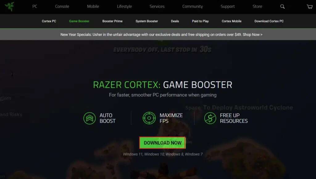 download-razer-cortex-app-from-official-website-1024x582-1-1024x582 أفضل 5 عدادات FPS لنظام التشغيل Windows 10