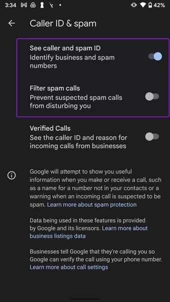 filter-spam-calls-on-pixel-block-calls-on-Android_7c4a12eb7455b3a1ce1ef1cadcf29289-340x605 كيفية حظر جهات الاتصال والمتصلين غير المعروفين على Android