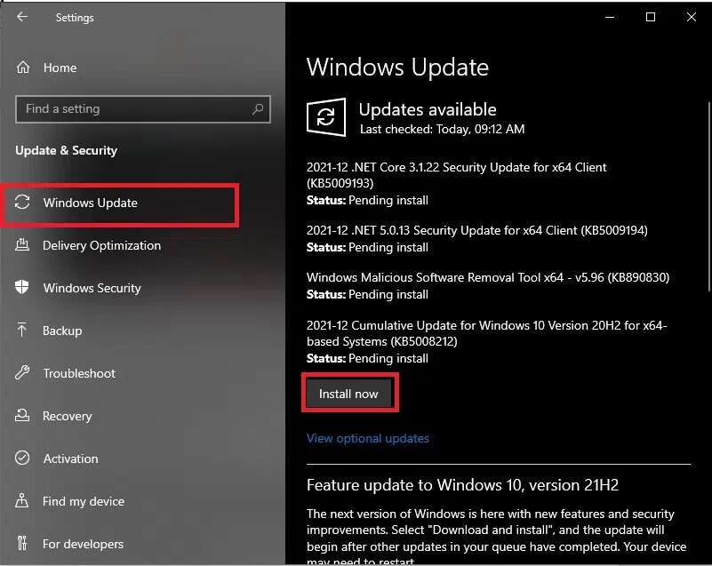 go-to-windows-update-tab-and-check-for-updates-if-1-801x637 إصلاح عدم عمل وضع السكون في Windows 10