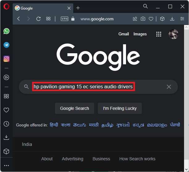 google-search-for-audio-drivers-612x559 كيفية إعادة تثبيت برنامج تشغيل الصوت في Windows 11