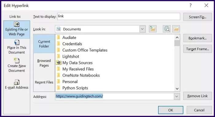 كيفية إضافة وحذف ارتباط تشعبي في بريد إلكتروني في Outlook - %categories