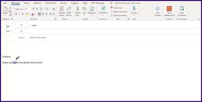how-to-add-and-delete-hyperlink-in-microsoft-outlook-step-9_935adec67b324b146ff212ec4c69054f-700x355 كيفية إضافة وحذف ارتباط تشعبي في بريد إلكتروني في Outlook