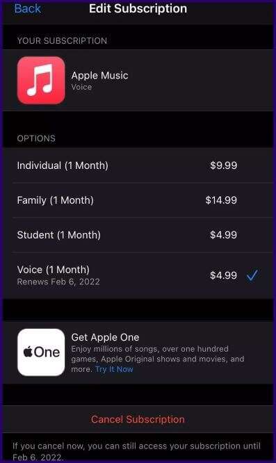 how-to-cancel-apple-music-voice-plan-step-6_2022-01-06-170345_935adec67b324b146ff212ec4c69054f-397x666 أفضل 3 طرق لإلغاء خطة Apple Music Voice على iPhone