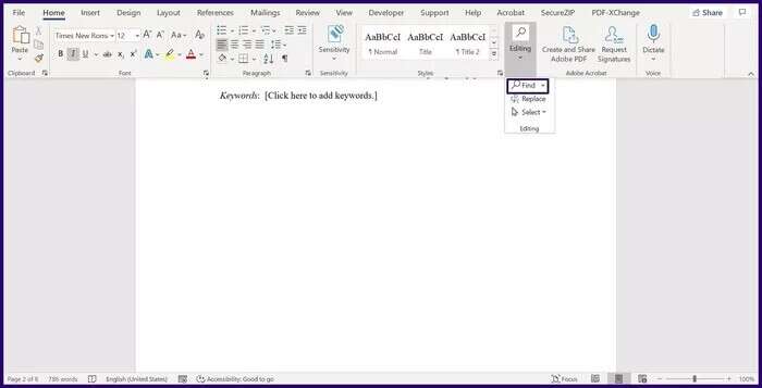 how-to-make-use-of-find-and-replace-on-Microsoft-Word-step-9_935adec67b324b146ff212ec4c69054f-700x357 كيفية البحث عن النص واستبداله ( البحث والاستبدال ) في Microsoft Word