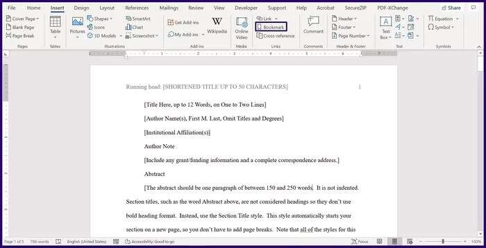 how-to-manage-bookmarks-on-Microsoft-Word-step-4_935adec67b324b146ff212ec4c69054f-700x358 كيفية إدارة الإشارات المرجعية في Microsoft Word