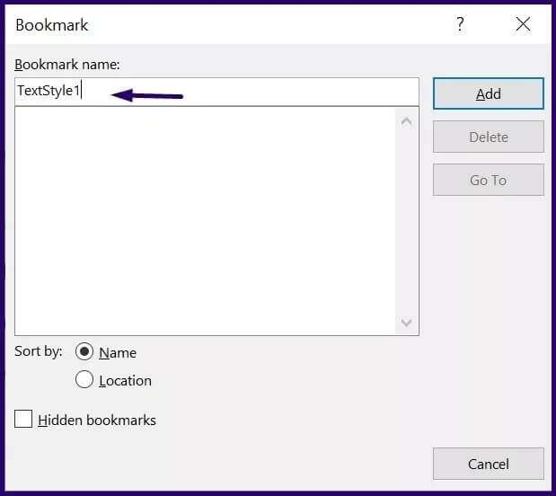 how-to-manage-bookmarks-on-Microsoft-Word-step-5_4d470f76dc99e18ad75087b1b8410ea9-619x552 كيفية إدارة الإشارات المرجعية في Microsoft Word