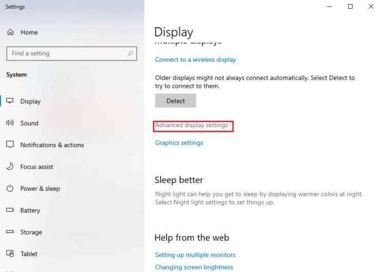 in-the-display-tab-locate-and-click-on-advanced-d-735x529-1-735x529 كيفية تعيين خيارات دقة الشاشة لتشغيل Team Fortress 2