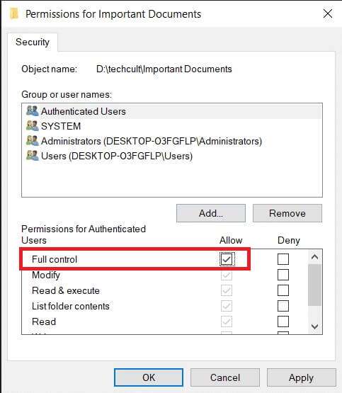 in-the-following-window-choose-your-user-name-n-483x555 كيفية إصلاح خطأ رفض الوصول في Windows 10
