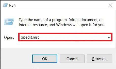 in-the-run-command-box-type-gpedit-msc-and-click-457x272 كيفية تمكين وضع الرسم البياني للحاسبة في Windows 10