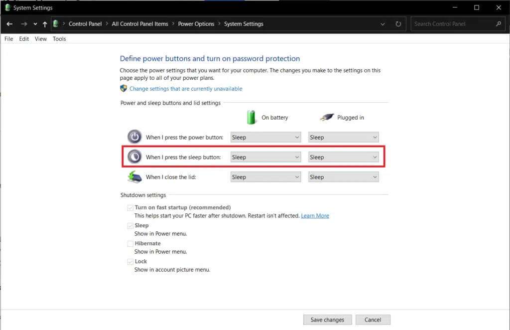 in-the-when-i-press-the-sleep-button-click-the-dr-1024x662-1-1024x662 إصلاح عدم عمل وضع السكون في Windows 10