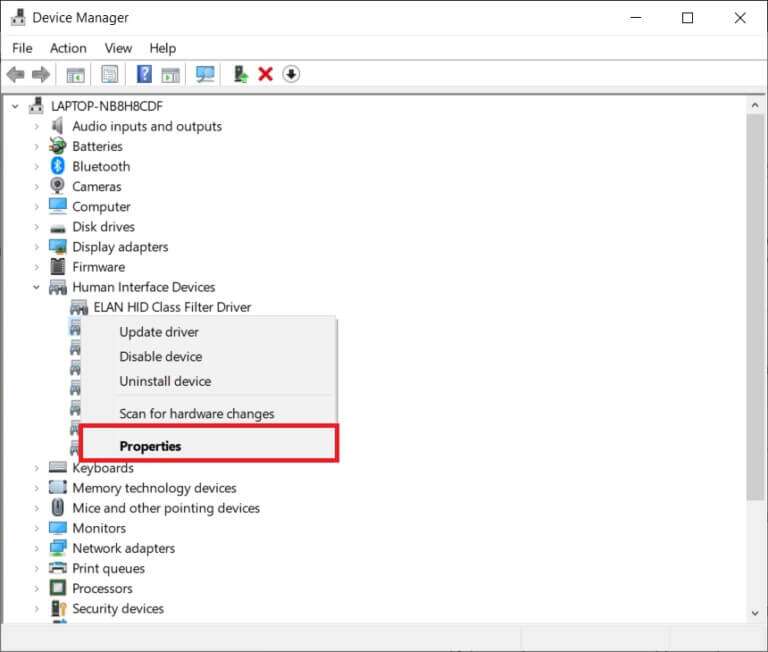 locate-hid-compliant-touch-screen-from-list-right-1-768x652.png-1-768x652 كيفية إصلاح عدم عمل شاشة اللمس في Windows 10