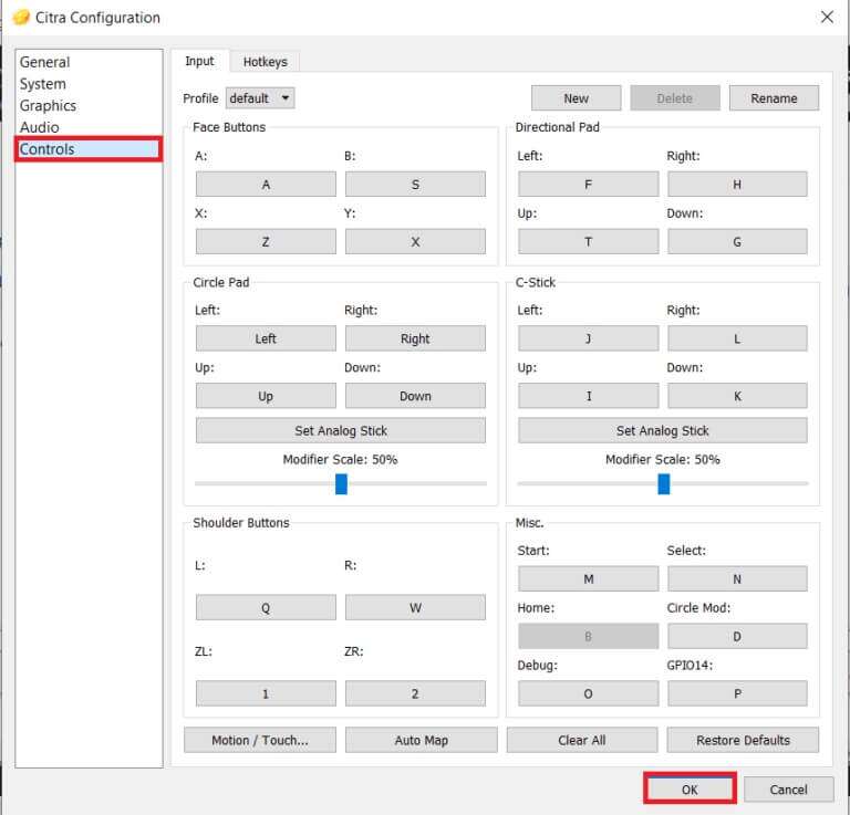 map-the-buttons-of-your-controller-convenience-cl-768x737-1-768x737 كيف تلعب ألعاب 3DS على جهاز الكمبيوتر