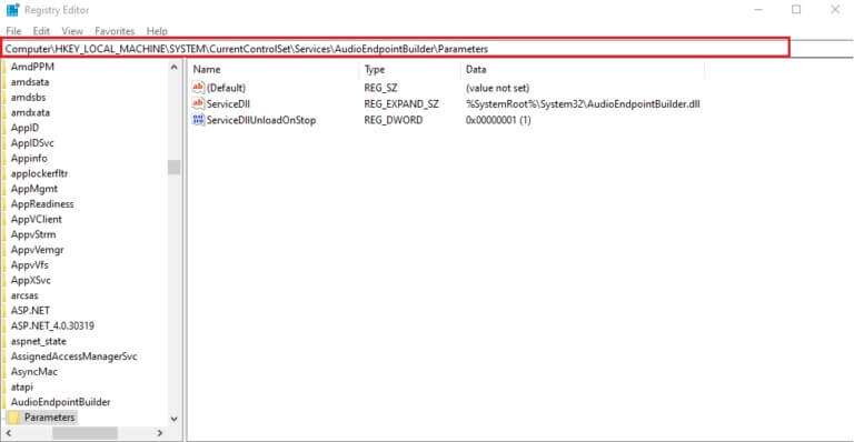 navigate-the-following-path-given-below-hkey_loca-768x398-1-768x398 كيفية إصلاح عدم عمل خدمة الصوت على Windows 10