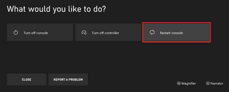 now-click-on-restart-console-735x296-1-735x296 كيفية إصلاح استمرار Xbox One في تسجيل الخروج