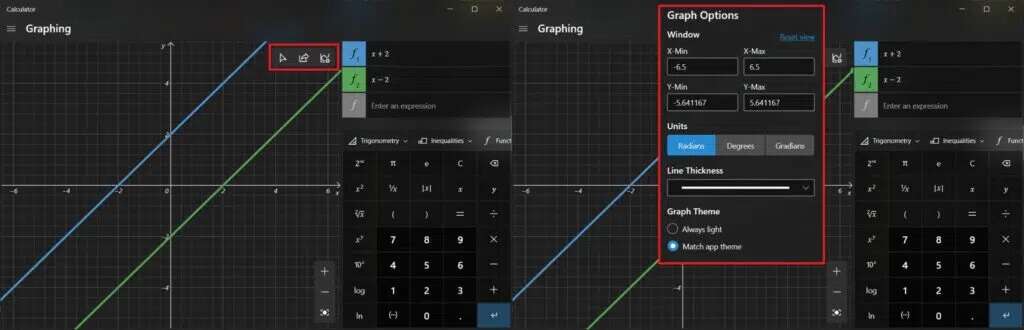 once-the-equations-are-mapped-three-new-options-b-1024x330-1-1024x330 كيفية تمكين وضع الرسم البياني للحاسبة في Windows 10