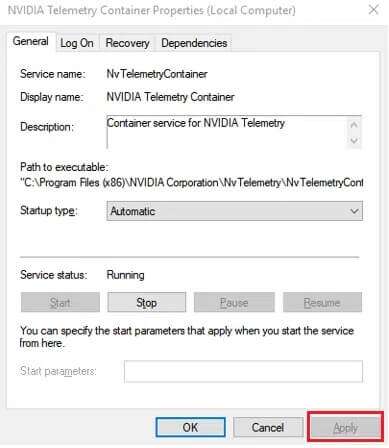 once-the-service-restarts-click-on-apply-to-save-389x448 إصلاح استخدام .NET Runtime Optimization Service العالي لوحدة المعالجة المركزية