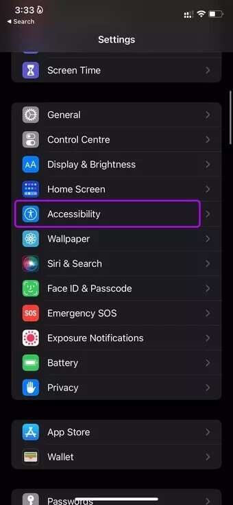 open-accessibility-fix-siri-not-playing-songs-from-Apple-Music_7c4a12eb7455b3a1ce1ef1cadcf29289-340x736 أفضل 7 طرق لإصلاح عدم تشغيل Siri للموسيقى من Apple Music