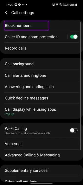 open-block-numbers-block-contacts-on-Android_7c4a12eb7455b3a1ce1ef1cadcf29289-340x756 كيفية حظر جهات الاتصال والمتصلين غير المعروفين على Android