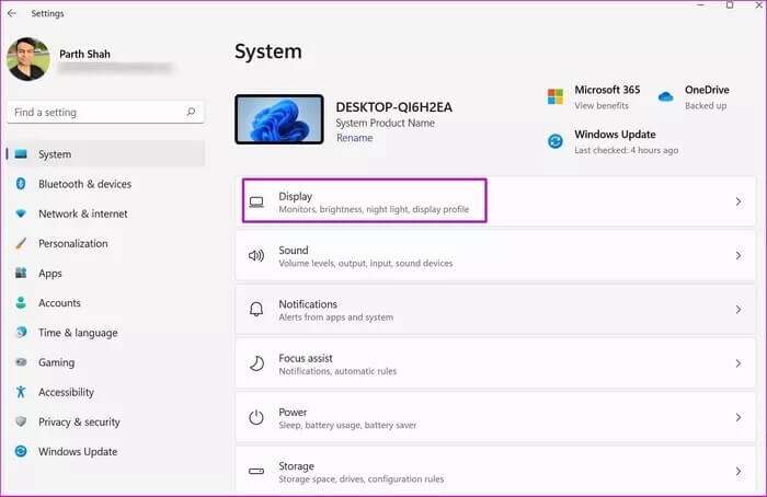 open-display-menu-windows-11-not-detecting-HDMI-monitor_935adec67b324b146ff212ec4c69054f-700x454 أفضل 6 إصلاحات لـ Windows 11 الذي لا يكتشف تلفزيون / شاشة HDMI