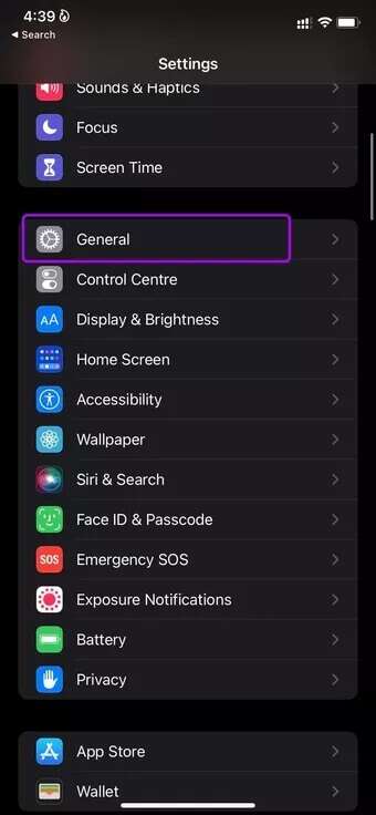 open-general-menu-fix-unable-to-answer-calls-on-iPhone_7c4a12eb7455b3a1ce1ef1cadcf29289-1-340x736 أفضل 8 طرق لإصلاح عدم القدرة على الرد على المكالمات على iPhone
