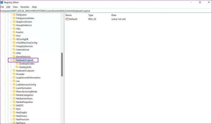 open-keyboard-layout-in-registry-menu_935adec67b324b146ff212ec4c69054f-700x412 أفضل 8 طرق لإصلاح عدم عمل مفتاح Windows في Windows 11