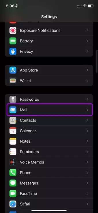 open-mail-menu-Custom-Notifications-Sounds_7c4a12eb7455b3a1ce1ef1cadcf29289-340x736 كيفية تعيين أصوات إشعارات مخصصة لتطبيقات المراسلة على iPhone