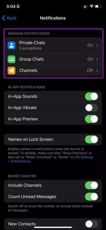 كيفية تعيين أصوات إشعارات مخصصة لتطبيقات المراسلة على iPhone - %categories