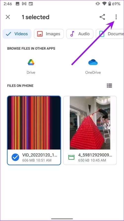 open-more-menu-telegram-videos-not-playing-on-android_40dd5eab97016030a3870d712fd9ef0f-500x889 أفضل 3 طرق لإصلاح عدم تشغيل مقاطع فيديو Telegram على نظام Android