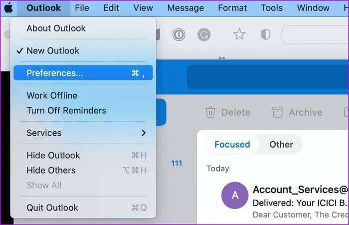 open-outlook-preferences-menu_935adec67b324b146ff212ec4c69054f-700x451 أفضل 5 طرق لإصلاح عدم فتح الصور في Outlook