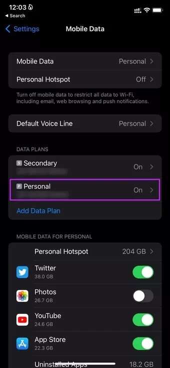 open-personal-plan-fix-iPhone-hangs-up-during-calls_7c4a12eb7455b3a1ce1ef1cadcf29289-340x736 أفضل 11 طريقة لإصلاح قطع الاتصال عند الاتصال بشخص ما على iPhone