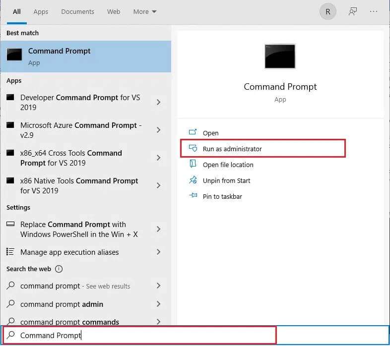 open-start-menu-type-command-prompt-and-click-run-786x698 إصلاح ظهور جهاز Amazon KFAUWI على الشبكة