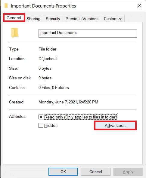 open-the-file-properties-window-once-again-and-cli-485x592 كيفية إصلاح خطأ رفض الوصول في Windows 10