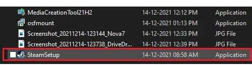 open-the-steamsetup-exe-file-and-follow-the-on-scr-495x129 إصلاح رمز الخطأ Steam e502 l3 في Windows 10