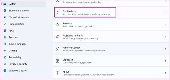 open-troubleshooter-menu_935adec67b324b146ff212ec4c69054f-700x329 أفضل 8 طرق لإصلاح شاشة Discord السوداء عند بدء التشغيل على Windows