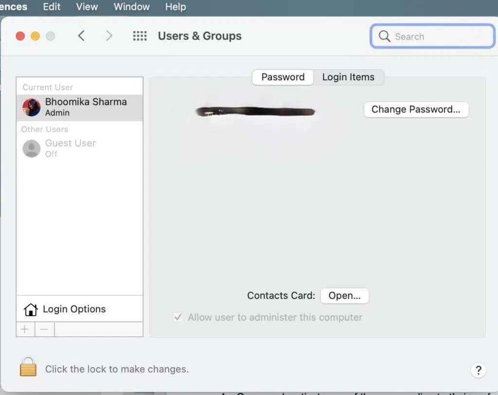 open-users-and-groups-1024x812-1-1024x812 كيفية إصلاح عدم عمل الميكروفون على Mac