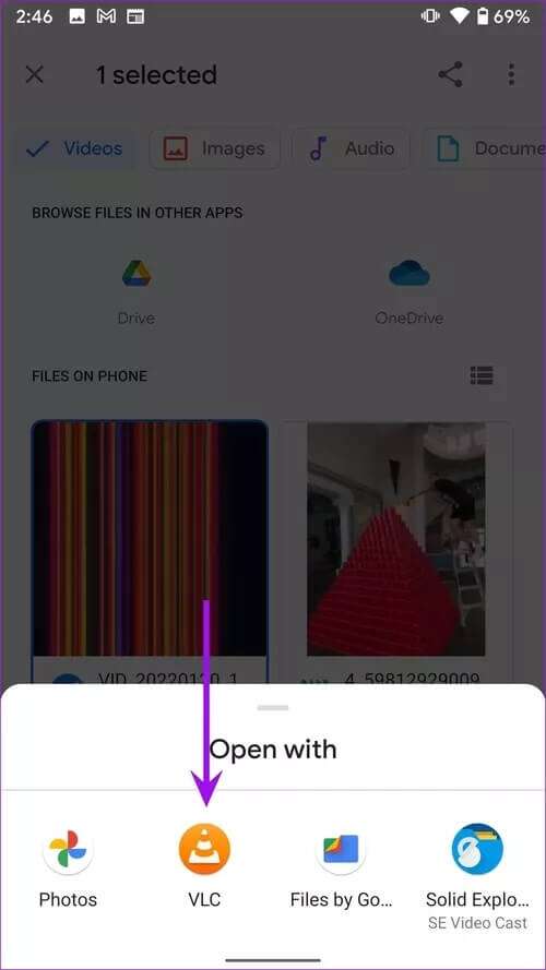 open-with-vlc-telegram-videos-not-playing-on-android_40dd5eab97016030a3870d712fd9ef0f-500x889 أفضل 3 طرق لإصلاح عدم تشغيل مقاطع فيديو Telegram على نظام Android
