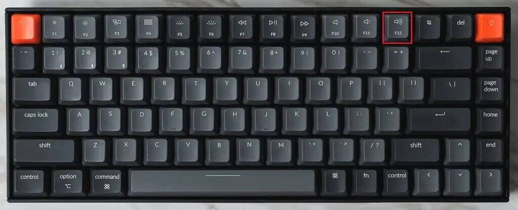 press-volume-up-hotkey-in-keyboard-1024x416-1-1024x416 كيفية إصلاح صوت الميكروفون منخفض جدًا على Windows 10