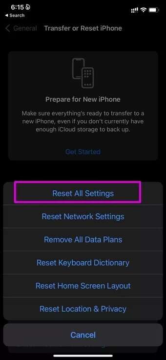 reset-all-settings-on-iPhone_7c4a12eb7455b3a1ce1ef1cadcf29289-340x736 أفضل 7 طرق لإصلاح استمرار البريد في طلب كلمة المرور على iPhone