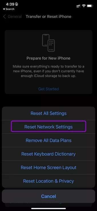 reset-network-settings-fix-unable-to-answer-calls-on-iPhone_7c4a12eb7455b3a1ce1ef1cadcf29289-340x736 أفضل 8 طرق لإصلاح عدم القدرة على الرد على المكالمات على iPhone