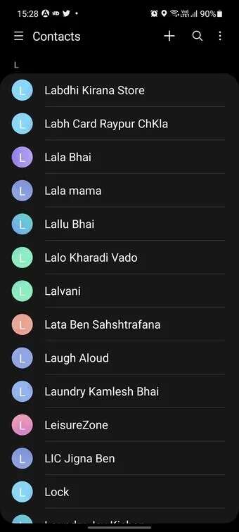 select-a-contact-on-samsung-block-contacts-on-Android_7c4a12eb7455b3a1ce1ef1cadcf29289-340x756 كيفية حظر جهات الاتصال والمتصلين غير المعروفين على Android
