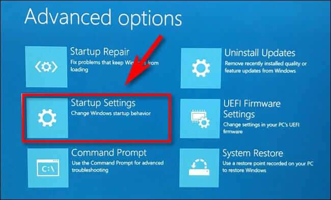 select_startup_settings-650x394 كيفية التمهيد في الوضع الآمن على Windows 11