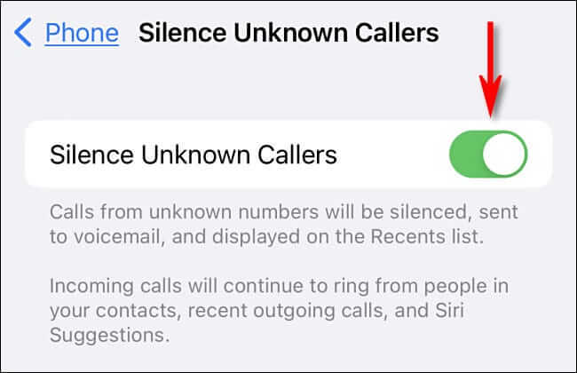 silence_unknown_callers_on-650x420 ما هو "البريد العشوائي المحتمل" ، ولماذا يستمر في الاتصال؟